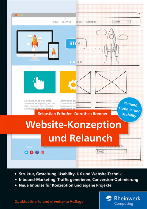 Website-Konzeption und Relaunch -  Sebastian Erlhofer,  Dorothea Brenner