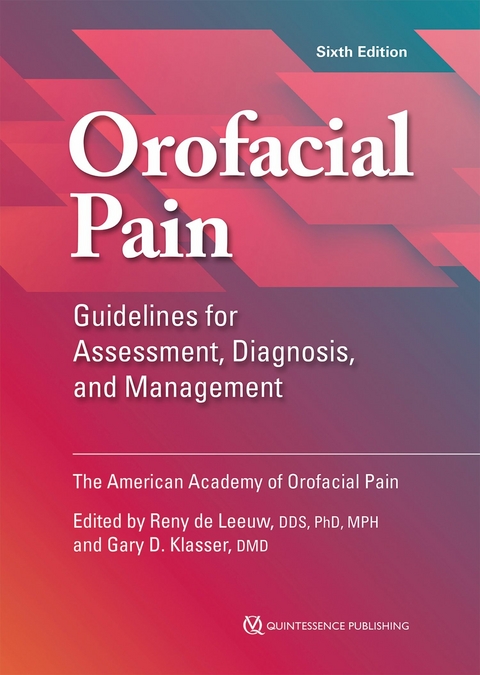Orofacial Pain - Reny De Leeuw, Gary D. Klasser