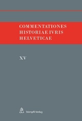 Commentationes Historiae Iuris Helveticae - 