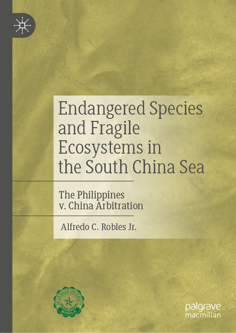 Endangered Species and Fragile Ecosystems in the South China Sea - Jr. Robles  Alfredo C.