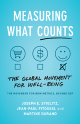 Measuring What Counts -  Joseph E. Stiglitz