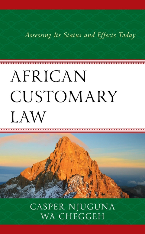 African Customary Law -  Casper Njuguna