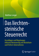 Das liechtensteinische Steuerrecht -  Matthias Langer