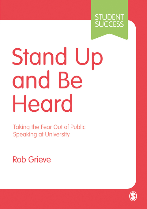 Stand Up and Be Heard -  Rob Grieve