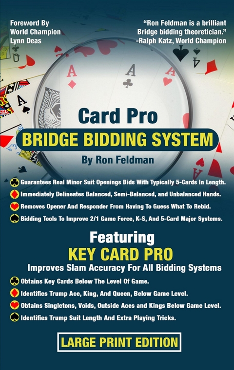 Card Pro Bridge Bidding System - Ron Foldman