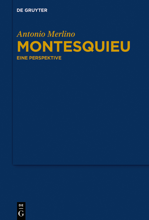 Montesquieu - Antonio Merlino