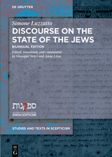 Discourse on the State of the Jews -  Simone Luzzatto