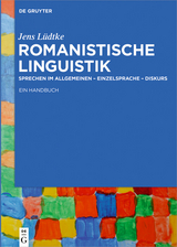 Romanistische Linguistik -  Jens Lüdtke