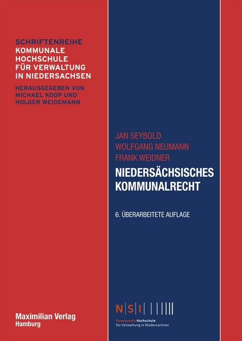 Niedersächsisches Kommunalrecht -  Jan Seybold,  Wolfgang Neumann,  Frank Weidner