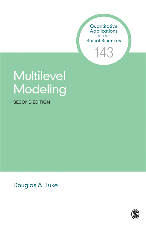 Multilevel Modeling - USA) Luke Douglas A. (Washington University in St. Louis