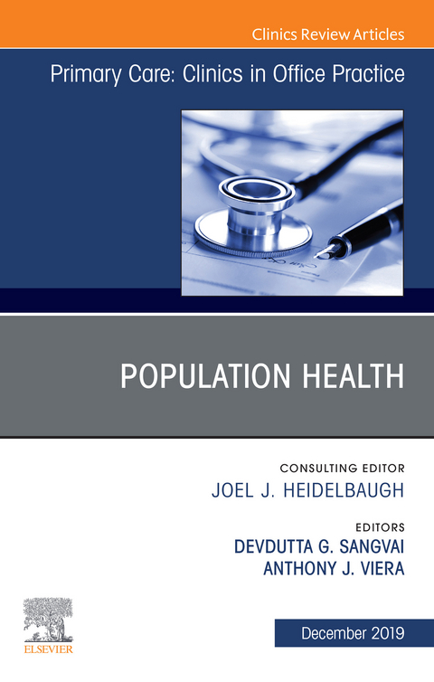 Population Health E-Book -  Devdutta Sangvai,  Anthony J Viera