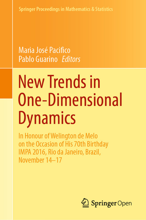 New Trends in One-Dimensional Dynamics - 