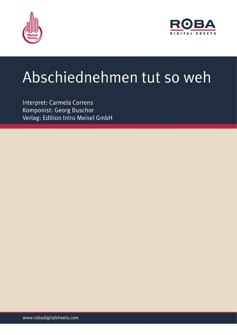 Abschiednehmen tut so weh - Christian Bruhn, Georg Buschor