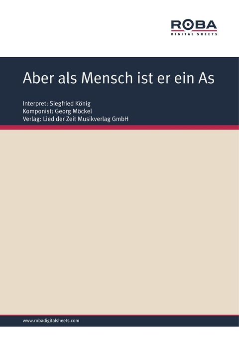 Aber als Mensch ist er ein As - Georg Möckel, Wolfgang Brandenstein