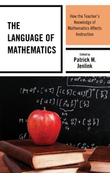 Language of Mathematics -  Patrick M. Jenlink