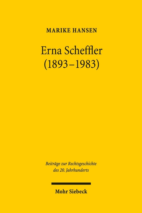 Erna Scheffler (1893-1983) -  Marike Hansen