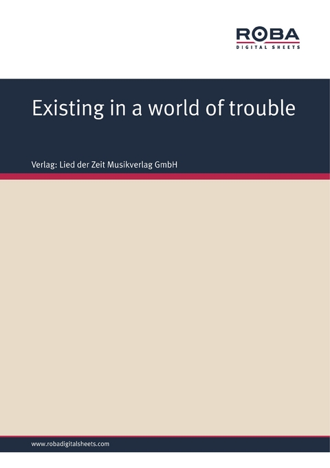 Existing in a world of trouble - Johnny Thompson