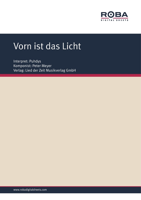 Vorn ist das Licht - Peter Meyer, Wolfgang Tilgner