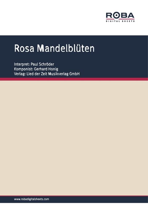 Rosa Mandelblüten - Gerhard Honig, Ursula Upmeier