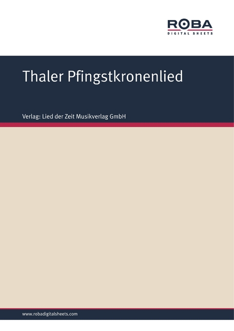 Thaler Pfingstkronenlied - Axel Salin