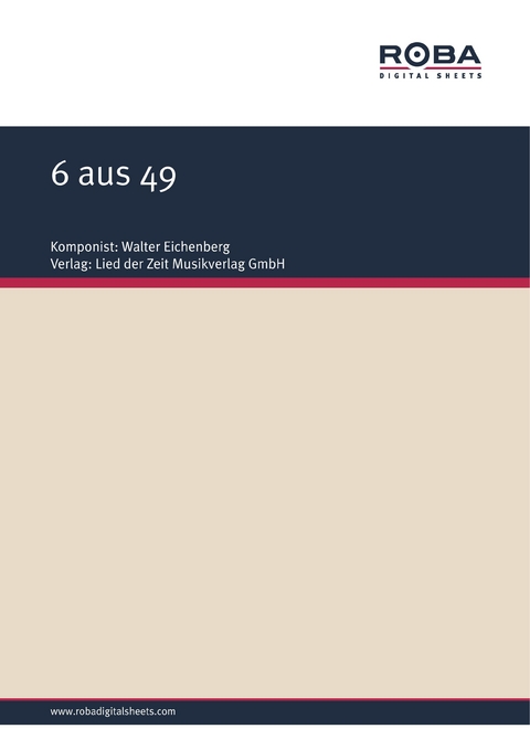 6 aus 49 - Walter Eichenberg, Alfons Wonneberg