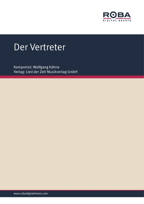 Der Vertreter - Wolfgang Kähne, Wolfgang Brandenstein