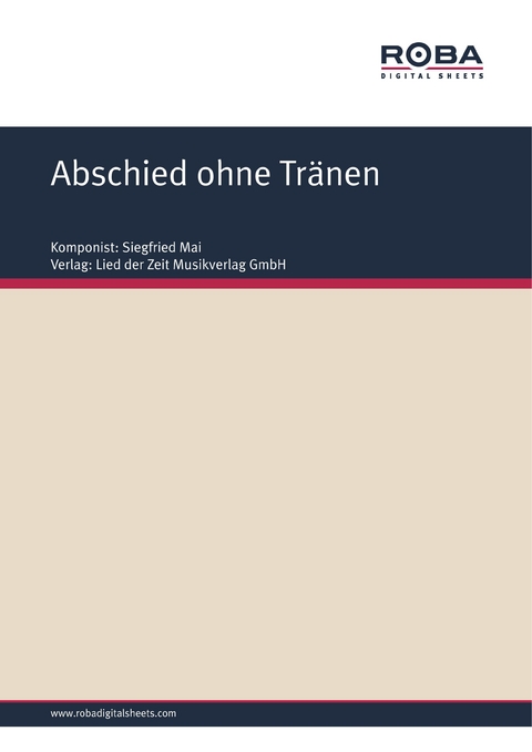 Abschied ohne Tränen - Siegfried Mai