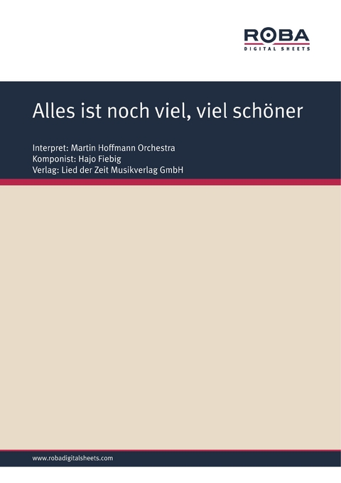 Alles ist noch viel, viel schöner - Günter Wedde