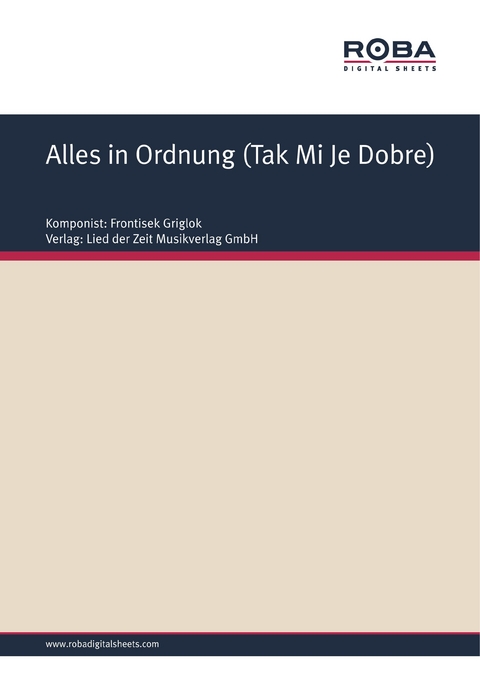 Alles in Ordnung (Tak Mi Je Dobre) - Bernhard Bohlke