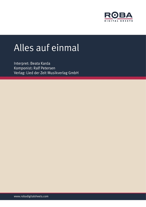 Alles auf einmal - Dieter Schneider