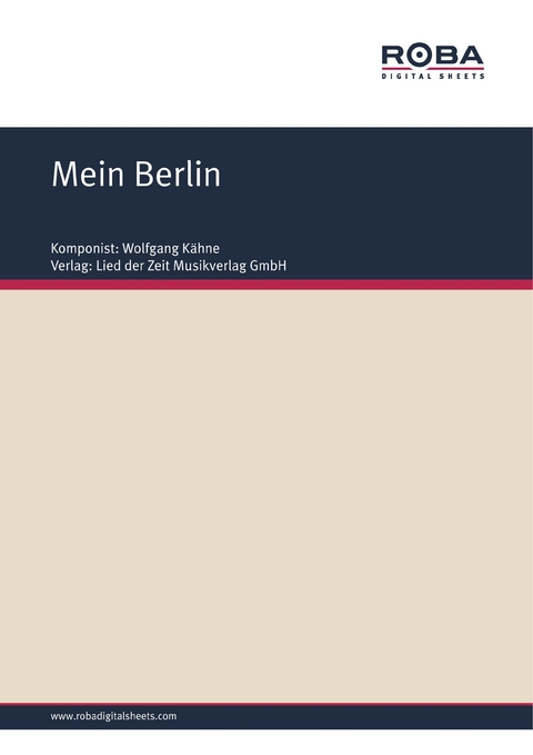 Mein Berlin - Wolfgang Kähne, Bodo Krautz