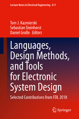 Languages, Design Methods, and Tools for Electronic System Design - 