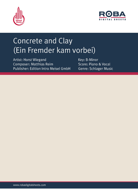 Concrete and Clay (Ein Fremder kam vorbei) - B. Parker, T. Moeller, G. Loose