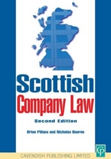 Scottish Company Law - Pillans, Brian; Bourne, Nicholas
