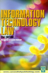 Information Technology Law - Macdonald, Elizabeth J.; Rowland, Diane