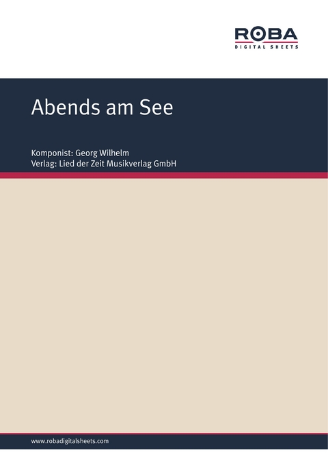 Abends am See - Georg Wilhelm