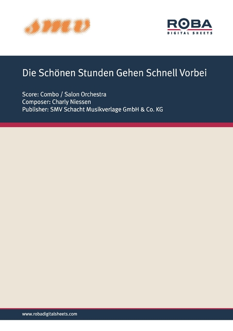 Die Schönen Stunden Gehen Schnell Vorbei - Claus Ritter, Charly Niessen, Mayer Henry