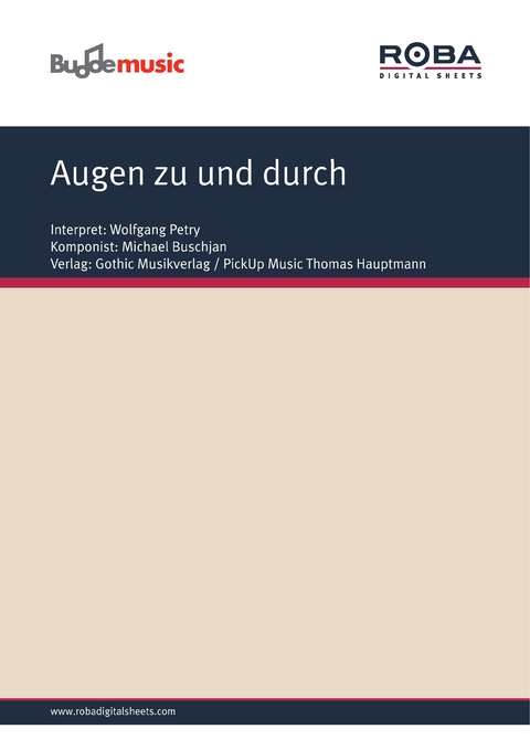 Augen zu und durch - Cynthia A. Newman, Norbert Zucker, Holger Obenaus, Jean-Pierre Valance, Michael Buschjan