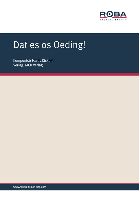 Dat es os Oeding! - Hardy Kickers