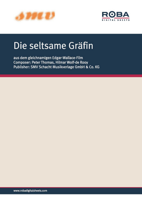 Die seltsame Gräfin - Peter Thomas, Hilmar Wolf-de Rooy