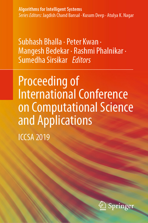 Proceeding of International Conference on Computational Science and Applications - 