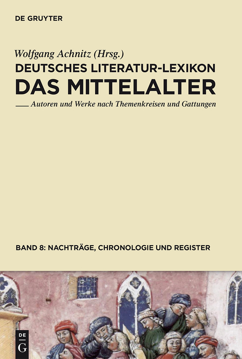 Nachträge, Chronologie und Register - 