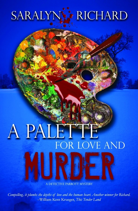 A Palette for Love and Murder : A Detective Parrott Mystery -  Saralyn Richard