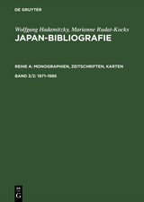 1971–1985 - Wolfgang Hadamitzky, Marianne Rudat-Kocks