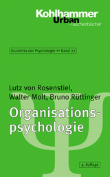 Organisationspsychologie - Lutz von Rosenstiel, Walter Molt, Bruno Rüttinger