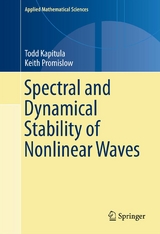 Spectral and Dynamical Stability of Nonlinear Waves -  Todd Kapitula,  Keith Promislow