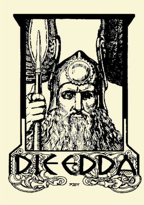 Die Edda. Illustrierte Ausgabe. - Sämund der Weise, Snorri Sturluson