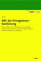 ABC der Ertragsteuer-Kontierung - Udo Cremer