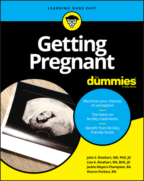 Getting Pregnant For Dummies - Lisa A. Rinehart, John S. Rinehart, Sharon Perkins, Jackie Meyers-Thompson