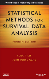 Statistical Methods for Survival Data Analysis -  Elisa T. Lee,  John Wenyu Wang